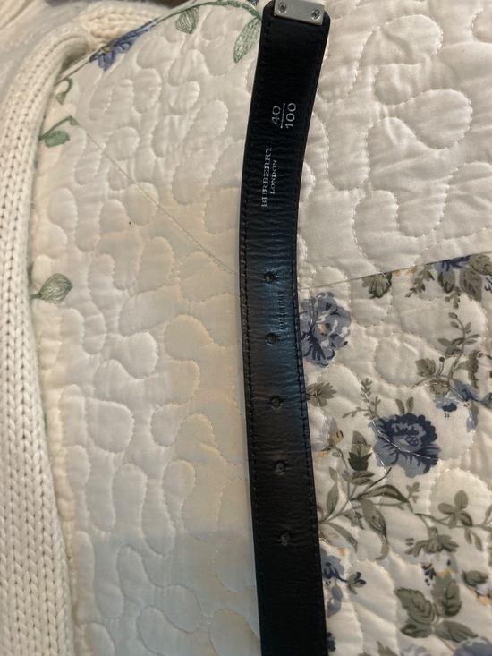 Burberry Nova Check skinny belt size medium main image 4